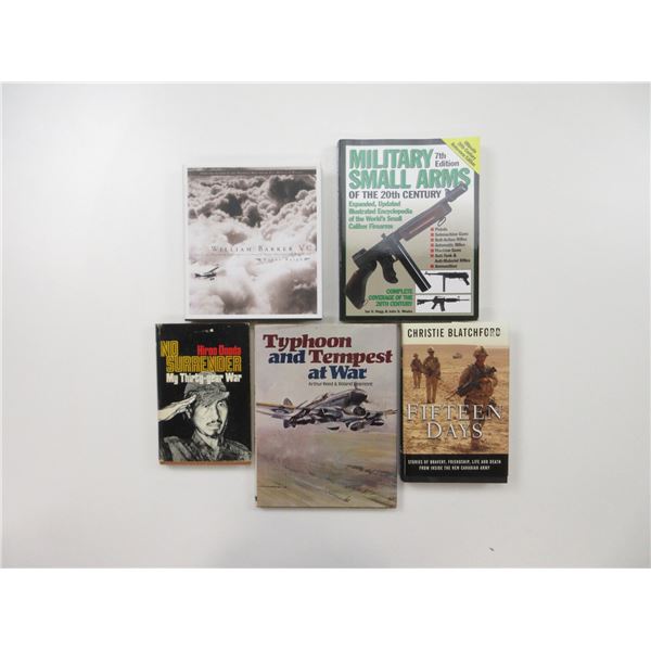 ASSORTED MILITARY WAR BOOKS