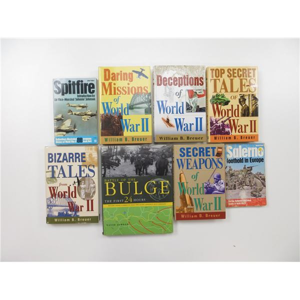 ASSORTED WWII MILITARY BOOK LOT