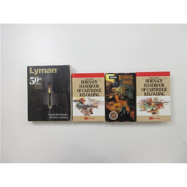 ASSORTED RELOADING BOOK LOT