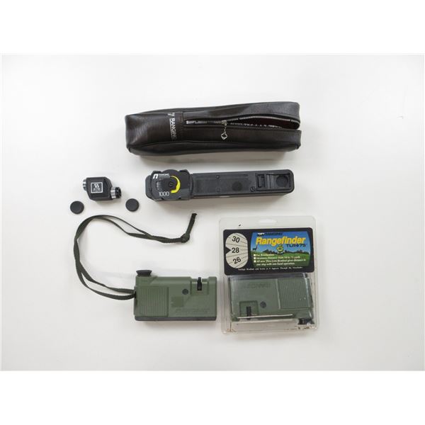 ASSORTED RANGE FINDERS AND SCOPE LOT