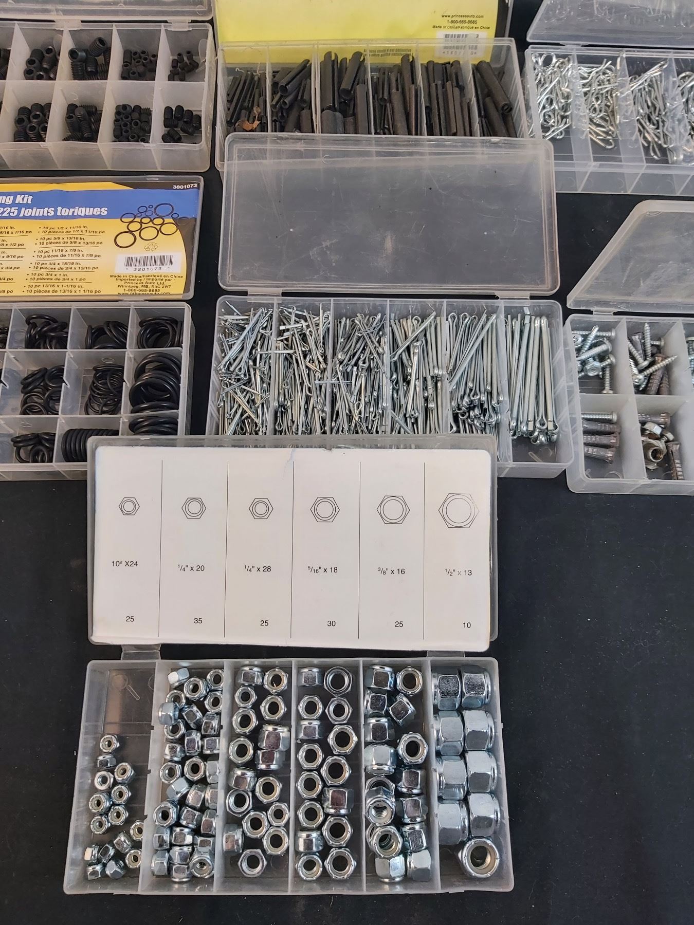 Assorted Fasteners & Hardware - Sunrise Estate Services Ltd