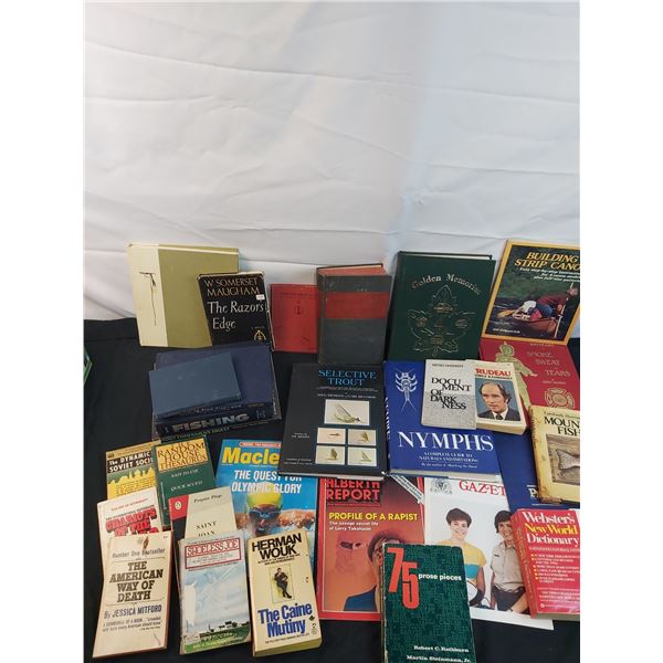 Assortment of Various Books