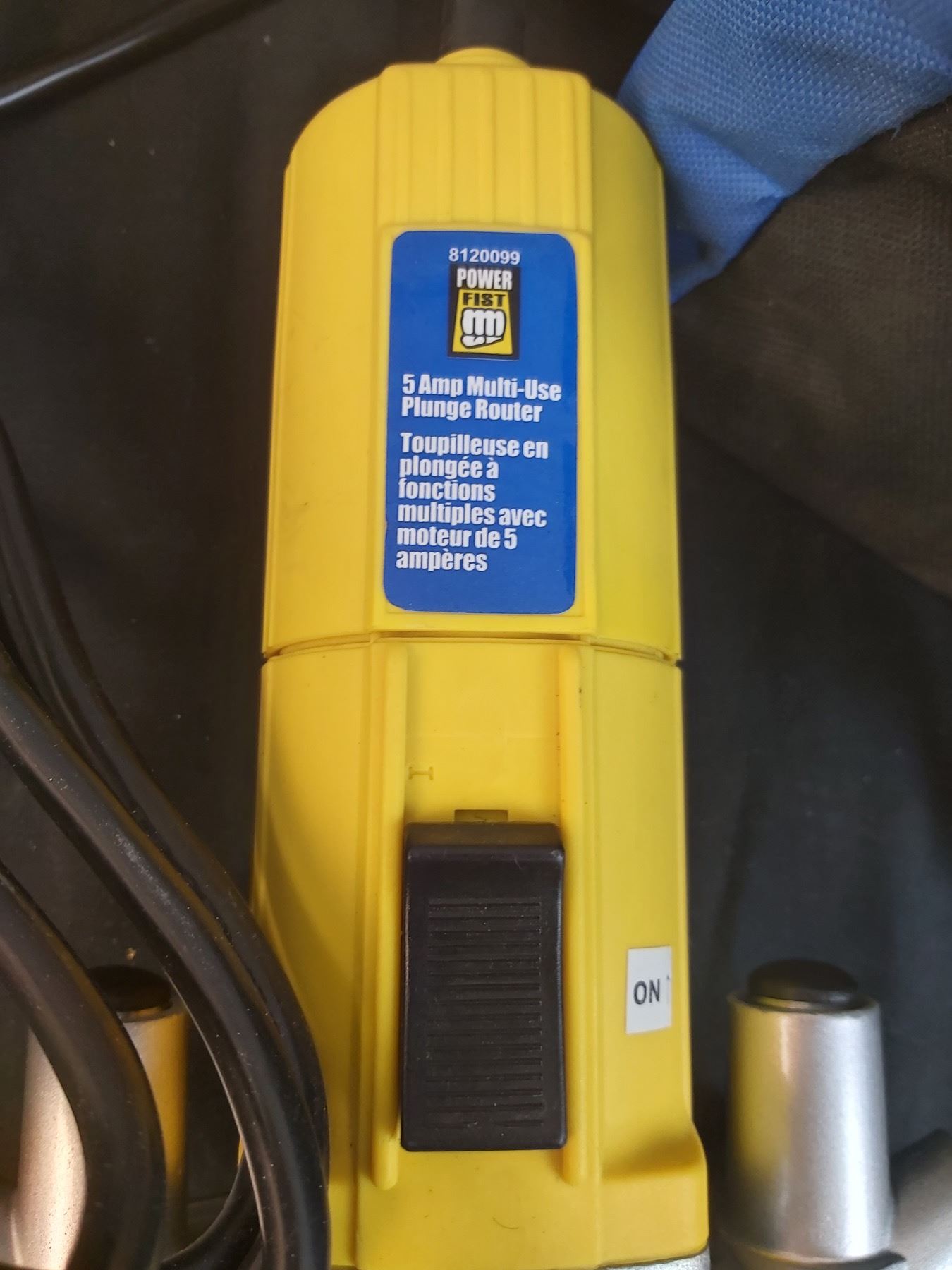 Power Fist 5 Amp Multi-Use Plunge Router