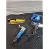 Image 1 : Mastercraft 1/2" Impact Wrench, Power Fist 14 Gauge Metal Cutting Shear, Power Fist Sand Blaster