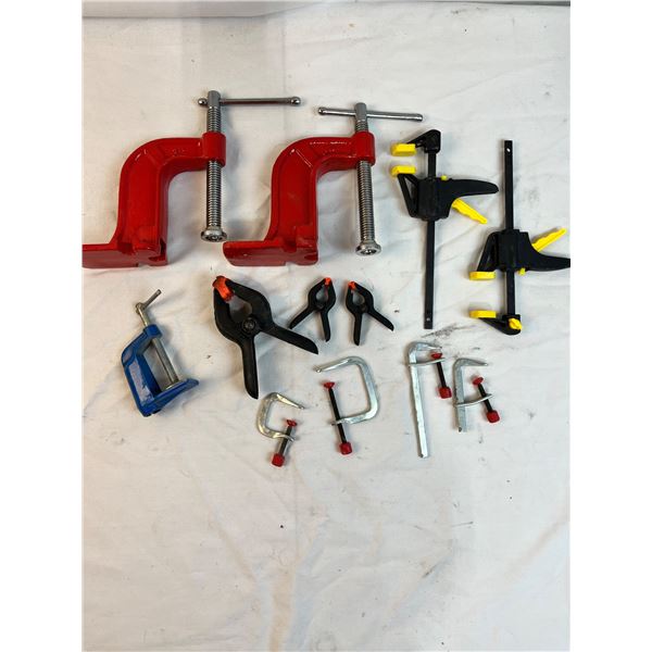 Assorted Clamps