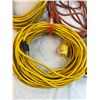 Image 3 : 2 Extension Cords (Length Unknown) Electric Work Light USB Cables & Power Bar