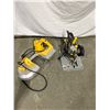 Image 1 : Hand Held Band Saw & Angle Grinder/Cut-Off Saw Combo (Mastercraft). Tested