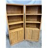 Image 1 : 2 Wooden Shelving Units