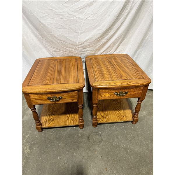 2 Palliser Side Tables