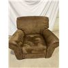 Image 1 : Upholstered Suede Look Armchair