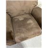 Image 2 : Upholstered Suede Look Armchair