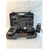 Image 1 : Craftsman Cordless Drill/Driver & Craftsman Flashlight, 1 Charger & 2 Batteries in Case