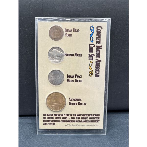 Complete Native American Coin Set