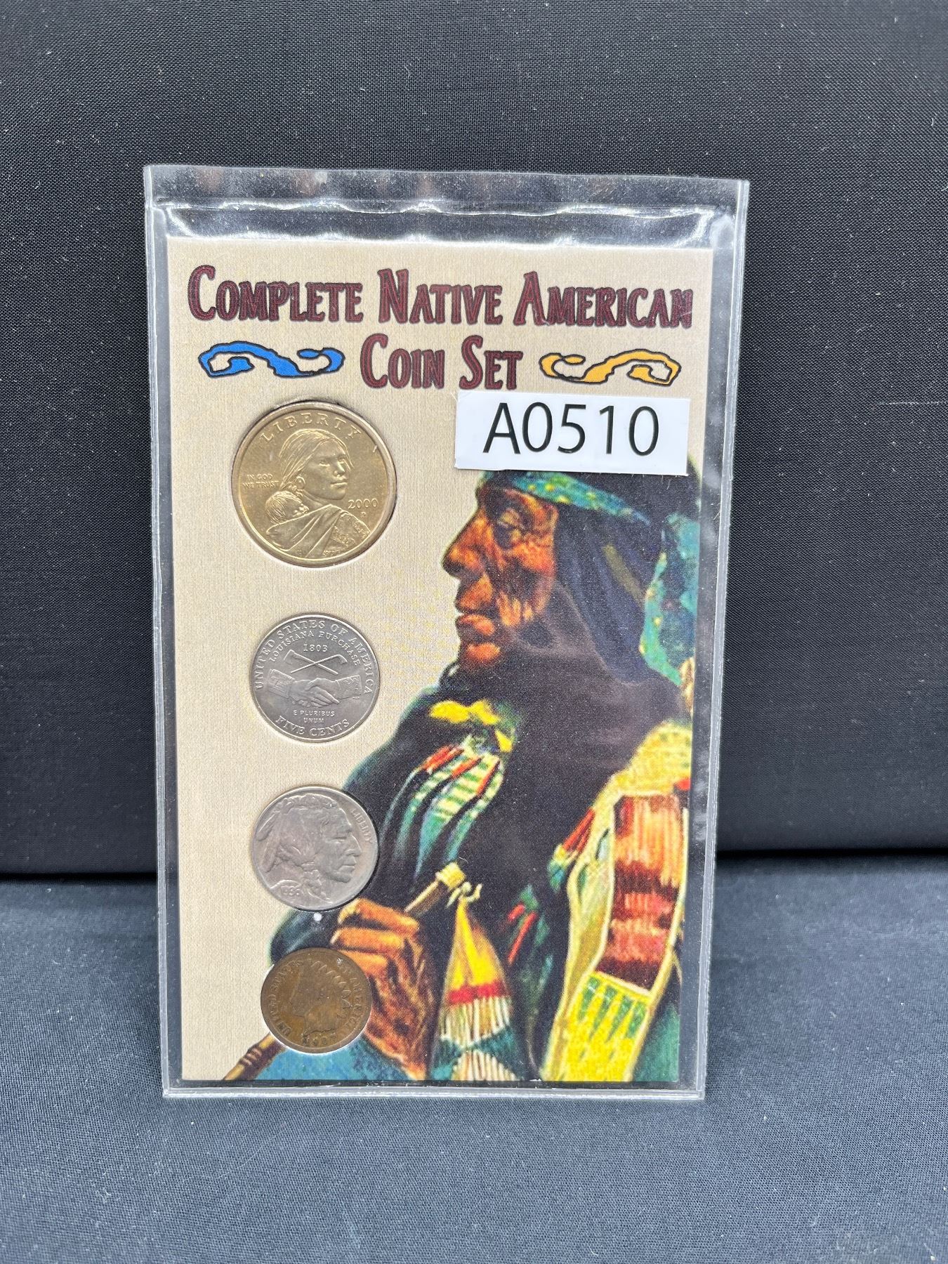 Complete Native American Coin Set - Sunrise Estate Services Ltd