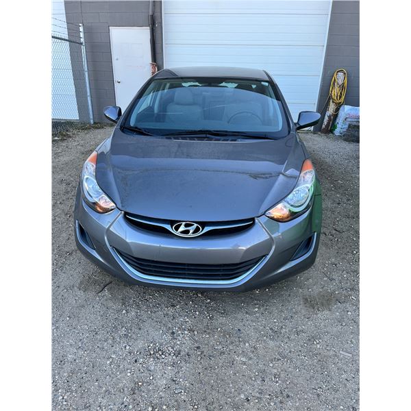 2013 Hyundai Elantra.   VIN # 5NPDH4AE5DH200649 Mileage 61,094km