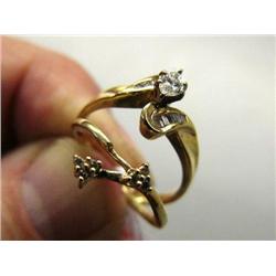 Wedding Ring Set W/ Baguette  and Marquise cut Diamonds (31)