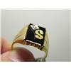 Image 4 : Men's Ring W/ Diamonds and Gold Nuggeted Letters (31)