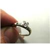Image 1 : Ladies Solitaire Diamond Ring W/ Diamond Chips on Either Side (31)