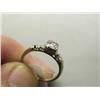Image 2 : Ladies Solitaire Diamond Ring W/ Diamond Chips on Either Side (31)