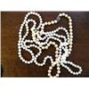 Image 1 : Three Strand ""White and Pink with Silver Clasp (11)