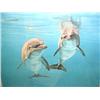 Image 1 : Annette Hartzell 2 Dolphins 200/950   Image Size:   18" x 23"  (6)