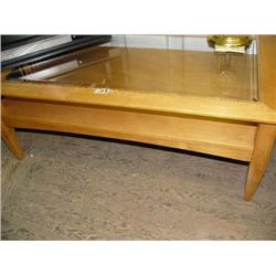 Birch Glass Top Coffee Table (10)