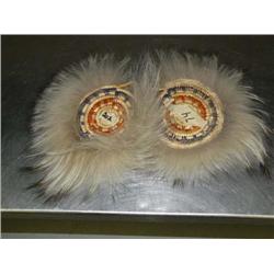 Pair of Hooper Bay Dance Fans 8"  (74)