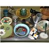 Image 1 : Assortment of Art:  Pottery, Brass, etc.  (13)