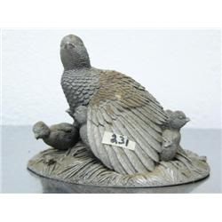 Quail Time by Robert K. Davis 1980 by Franklin Mint  (13)