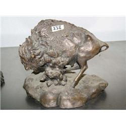 B over Comp 8" tall American Bison by Chappell   (13)