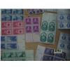 Image 3 : Large Lot of Unused Plate Block Stamps 3 and 4 cent Stamps (1)