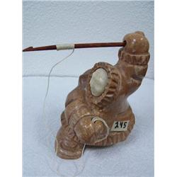 6" Soapstone Hunter by EL (33)