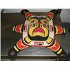 Image 1 : Tlingit Style Mask wood, 26" x 21" made in Indonesia (33)