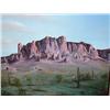 Image 1 : Original Oil by Apalermo  Image Size  16 x 20 Canvas size Desert Scene (1)