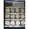 Image 1 : 12 Transalantic Pipeline Medalion Collection 1 oz pure Silver (1)