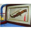 Image 2 : 21" Model Ship, 3 Ships in bottles, Lighthouse, Framed Half Ship Model, Framed Knots, Framed Dagger,
