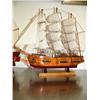 Image 3 : Collection of 4 19" Long 18" high 3 Masted Sailing Ships (8888)