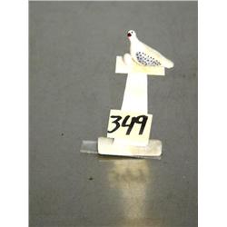 3" tall Bird with Egg by Thomas Pushruk from King Island (1)