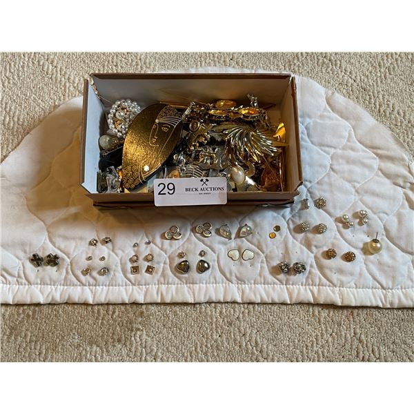 Assorted Women Broaches & Earings