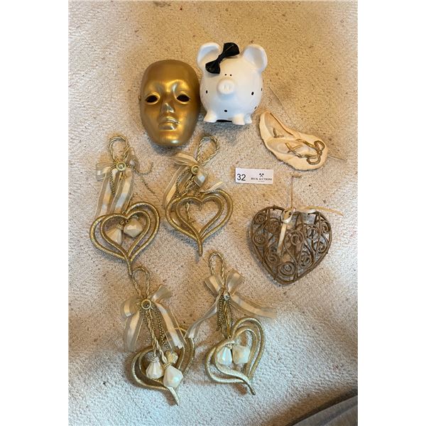 Assorted Gold Home Decor