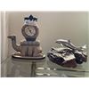 Image 1 : Camel Clock & John Perry Dolphin Sculpture