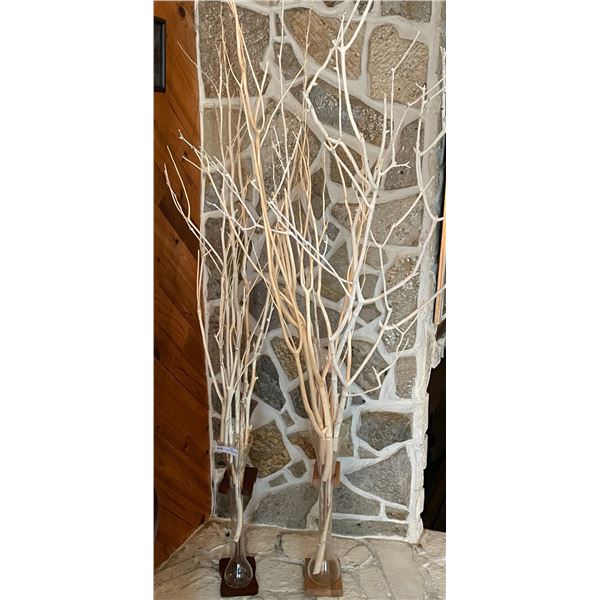 Decorative Branches In Vase x2 Beck Auctions Inc.