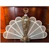 Image 2 : Vintage Brass Fireplace Screen Fan