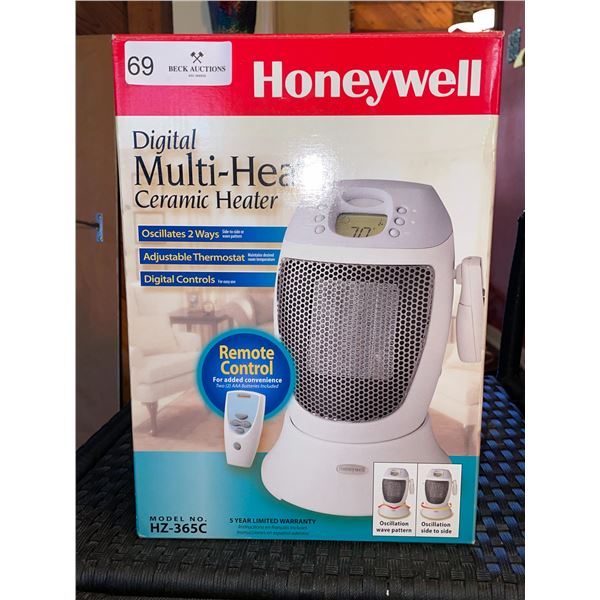 Honeywell Digital Muliti-Heat Ceramic Heater