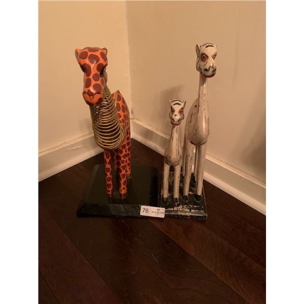 Giraffe And Camel House Decoration Statues