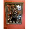 Image 1 : Gold Vine Framed Mirror & Brassy Gold Wreath