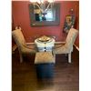 Image 2 : Glass Dinning Table And Four Chairs