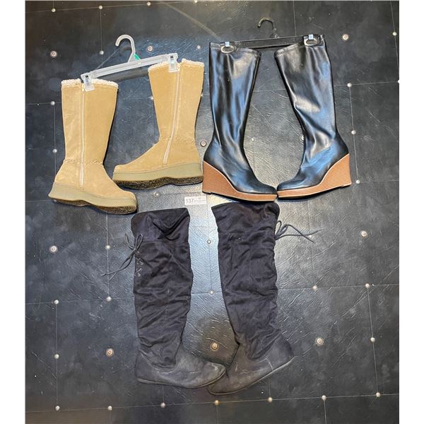 Assorted Women Boots Size 7.5-8