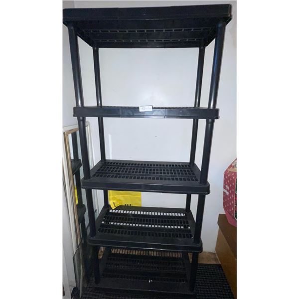 Plastic 5 Shelves Shelf
