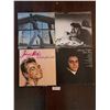 Image 1 : Set Of Four Records Billy Joel, Johnny Mathis